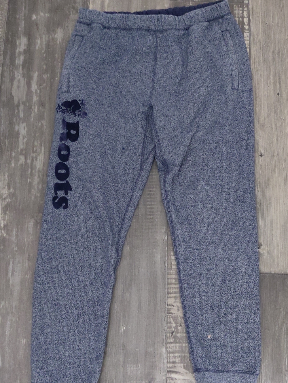 Roots Men's Navy Heather Jogger Pants